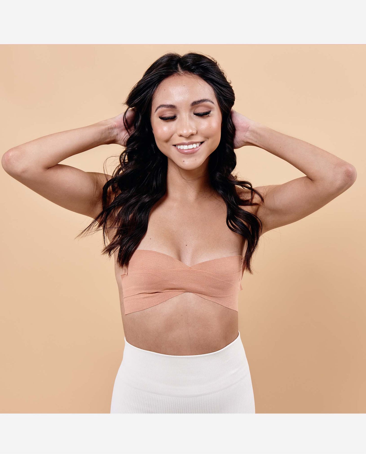 Women's Plus Size Fullness Breast Lift Petals Pasties Reusable Nipple Cover  Bra 